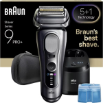 Braun Series 9 PRO+ 9667CC Wet&Dry - Pro SensoAdapt electric shaver SmartCare-at the station, Silver