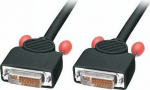 Kabel Lindy DVI-I - DVI-I 20m czarny