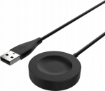 Kabel USB Fixed USB-A - Huawei Watch 1 m Czarny (FIXDW-864)