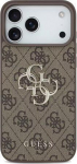 GUESS Hard Cover 4G Big Metal Logo Brown f&uuml;r Apple iPhone 17 Pro Max