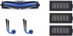 Ecovacs DKT060223 DEEBOT X11 Service Kit Antibacterial Filter x3, Anti-Tangle Side Brush x2, Anti-Tangle Main Brush x1