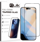 Quik Accessories Full Cover Tempered Glass for Apple iPhone 17