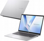 ASUS Vivobook 14 X1407QA-LY043W - Snapdragon X1-26-100 | 14" | 16GB | 512GB | W11H | Silver - Snapdragon X X1-26-100|14"|16GB|512GB|W11H