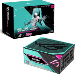 ASUS ROG THOR 1200W Platinum III HATSUNE MIKU EDITION - 1200 | ATX | 135mm | 20 + 4 pin | 80Plus Platinum| 379 x 241 x 127|