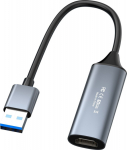 Adapter USB PremiumCord USB-A - HDMI Silver (khcon-60)