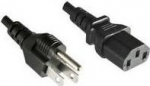MicroConnect Power Cord US - C13 1.8m, Power US (Type B) - C13 SVT