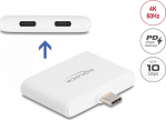 Delock USB-Adapter - USB-C (M) zu USB-C (W)