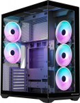 Mode Com Obudowa Volcano Space XL ARGB Full Tower 5 fans, czarna