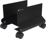 Techly PC Cart with wheels, Metall, schwarz