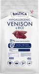 BALTICA Nutraceutic Hypoallergenic Large and X-Large breeds Venison with rice - dry dog food - 12kg