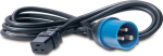 APC C19 to IEC309 - power cord, 2.5 m