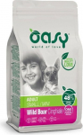 OASY One Animal Protein Adult Small/Mini Wild Boar - dry dog food - 2.5kg