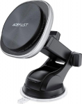 Acefast magnetic holder Acefast D42 z wireless dashboard charger compatible z MagSafe - czarny