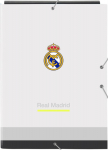 Safta: Real Madrid 25/26 Home Kit - Folio Cardboard Elastic Binder (512554068)