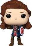 Funko Pop! Marvel: What If - Captain Carter (Special Edition) #1468 Bobble-Head Vinyl Figure