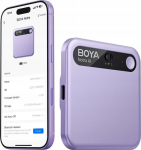 Boya Voice Recorder BOYA Notra Voice Recorder with Transcription AI - fioletowy