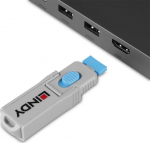Lindy Set HDMI port blocker - Blau