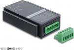 Delock Converter Ethernet LAN TCP/IP RJ45 zu RS-485/RS-422 Terminalblock with