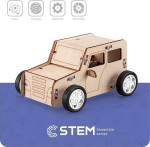 Extra Digital Wooden Assembly Kit Pull the Car, STEM Educational Toy