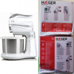 Haeger BL-5BW.009A Max Mixer Pro Stand Mixer 500W (Damaged packaging)