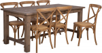 Dining set MONACO table and 6 chairs