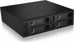 Backplane IcyBox 4x2.5" SATA/SAS HDD/SSD -> 5.25" Shaft sw retail