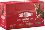 CARNILOVE Cat Pouch Gravy Box - wet cat food - 12x85g