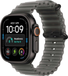 Apple Watch Ultra 4 Cellular 49mm Black Tit./Translucent Black Ocean Band
