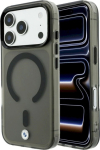 BMW Sign Case Frosted IML & Metal Logo MagSafe for iPhone 18 Pro / gray