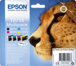EPS Patrone Epson T0715 4er-Pack black + color T0715