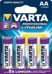Varta Battery LITHIUM AA 4St