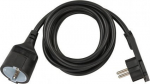 Verl&auml;ngerungskabel Brennenstuhl 2m H05VV-F3G1.5 schwarz