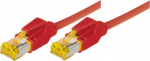 Tecline 70707R - 7.5 m - Cat6a - S/FTP (S-STP) - RJ-45 - RJ-45 - Rot