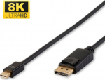 MicroConnect 8K Mini Displayport to, Displayport Cable 1m