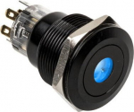 DimasTech Vandalismustaster 22mm, Blackline Dot - RGB