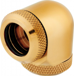 Corsair Hydro X Series XF Hardline Adapter 90 Grad 14mm AD auf 14mm AD Hardtube - 2er Pack, gold
