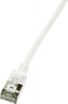 Logilink Kabel LAN U/FTP (Patchkabel) SLIM CAT6 1m white
