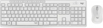 Log MK295 SILENT WIRELESS COMBO, OFF WHITE - HUN - INTNL