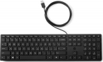HP 320K WD KEYBOARD EUROPE 320K, Full-size (100%), USB, Used