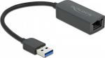 DELOCK Adapter USB Typ-A Stecker zu 2.5 Gigabit LAN compact