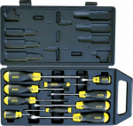 Stanley Black & Decker STANLEY Cushion Grip Screwdriver set 10 Dele