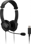 Ken Kensington Headset Hi-Fi USB with Mic & Volume Control Button