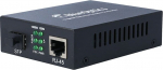 BlueOptics Gigabit Ethernet Medienkonverter 1x SFP, 1x 10/100/1000M RJ45