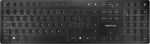 CHERRY TAS KW 9100 SLIM Wireless CH-Layout schwarz/silber