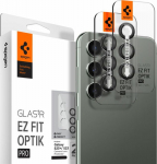 Tagakaamera kaitseklaas EZ Fit Optik Pro Lens Protector, Samsung Galaxy S23 / S23+, komplektis 2tk, must, Spigen