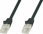 Techly Techly Patch cord Cat5e UTP 0.25m czarny