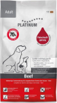 PLATINUM Adult Beef - semi-moist dog food - 15kg