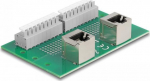 Delock Network adapter - RJ-45 (W) gewinkelt