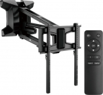 Maclean MC-891 Electric TV Wall Mount Bracket with Remote Control Height Adjustment 37" - 70" max. VESA 600x400 up to 35kg Above Fireplace Mount Sturdy