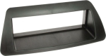 2GO ACV 1-DIN facia plate Fiat Brava / Bravo / Marea black 100539